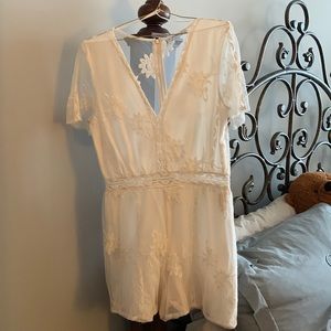 White romper